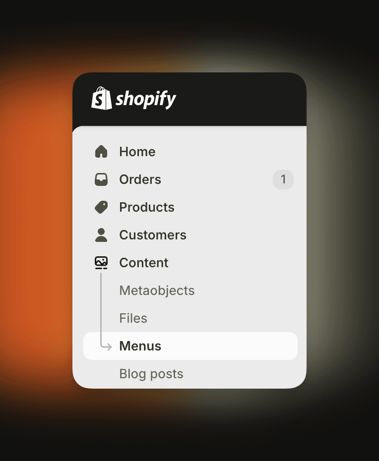How to add pages to shopify store - creating menus