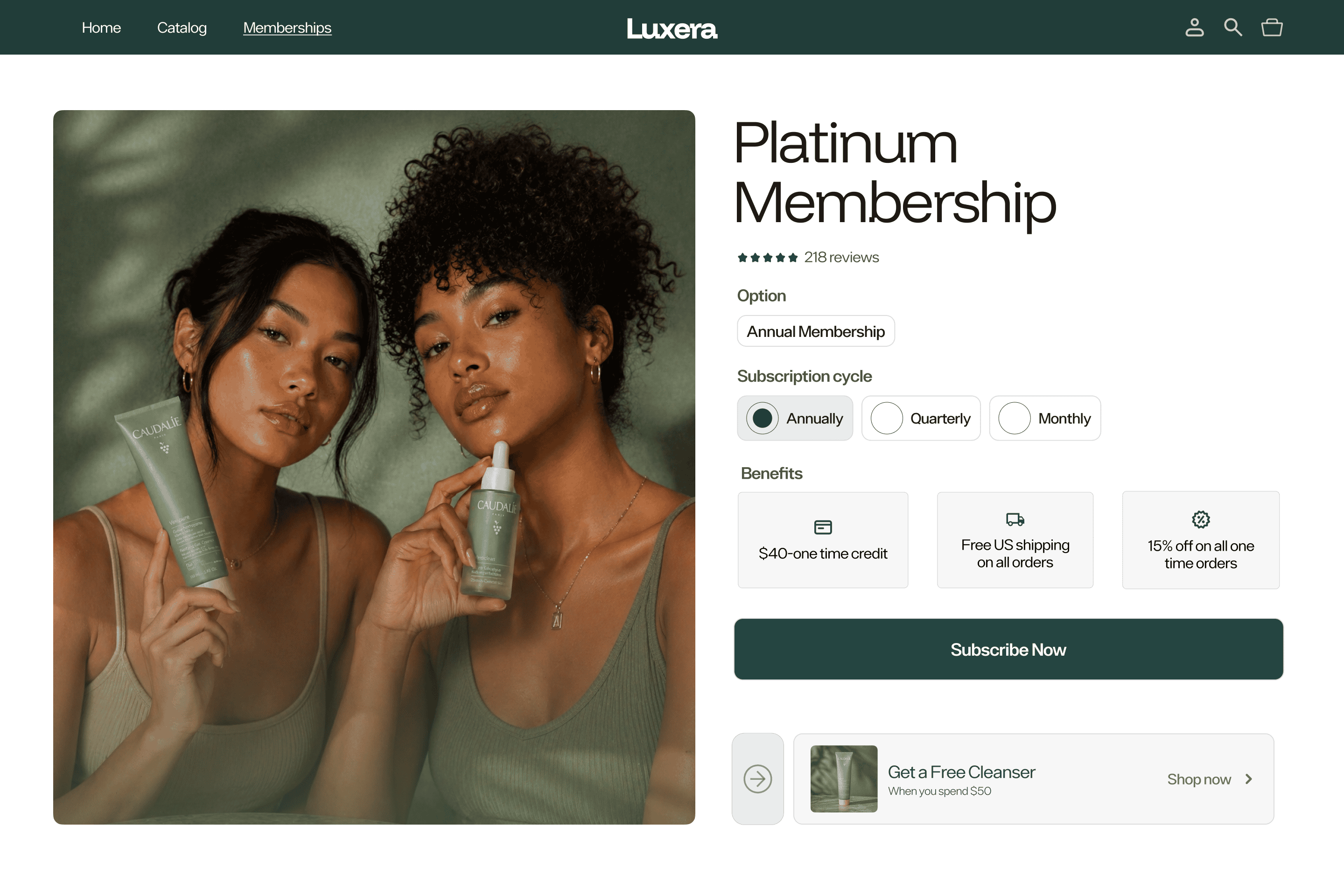 Mage's no-code Shopify membership builder, an alternative to Marsello